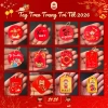 20 Tag Giấy Tết 2.026 Thẻ Treo Decor, Kèm Dây Cối, Đặt Hộp Quà, Giá 24.800 VND 2