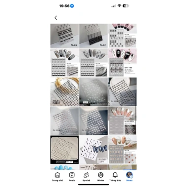 20 tấm sticker dán móng đủ mẫu - Giá 30.000đ, dễ dán, đa dạng mẫu 2 20 tấm sticker dán móng đủ mẫu - Giá 30.000đ, dễ dán, đa dạng mẫu 2