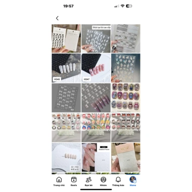20 tấm sticker dán móng đủ mẫu - Giá 30.000đ, dễ dán, đa dạng mẫu 3 20 tấm sticker dán móng đủ mẫu - Giá 30.000đ, dễ dán, đa dạng mẫu 3