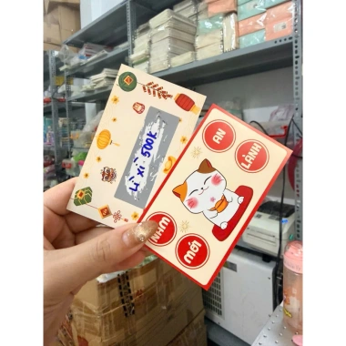 20 Thẻ Giấy Cào Ghi Lời Nhắn May Mắn Trúng Thưởng - Giá 20.000đ, giảm từ 24.600đ 2