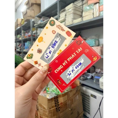 20 Thẻ Giấy Cào Ghi Lời Nhắn May Mắn Trúng Thưởng - Giá 20.000đ, giảm từ 24.600đ 3