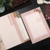 20 Tờ Giấy Xuyến Chỉ Kẻ Ô Tiểu Khải Cổ Phong Thủy - Mẫu Hoa Sen Luyện Viết Thư Pháp Giá Ưu Đãi 42.500 VND 4