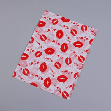 20 tờ khăn giấy Valentine trái tim đỏ 13x19.7 inch - Quà trang trí tiệc cưới, 65.9k 7