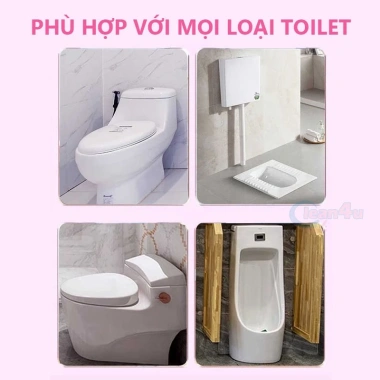 20 viên thả bồn cầu 2in1 Tẩy và Thơm, xả bồn cầu sạch sâu, giá ưu đãi 65k