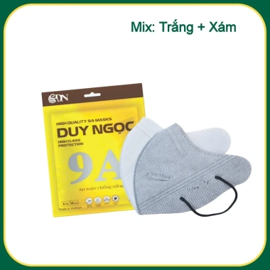 200 chiếc Khẩu trang 9A Duy Ngọc 5 lớp kháng khuẩn, chống nắng, che kín mặt 49.999đ 4