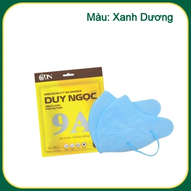 200 chiếc Khẩu trang 9A Duy Ngọc 5 lớp kháng khuẩn, chống nắng, che kín mặt 49.999đ 9