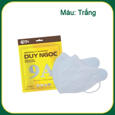 200 chiếc Khẩu trang 9A Duy Ngọc 5 lớp kháng khuẩn, chống nắng, che kín mặt 49.999đ 10