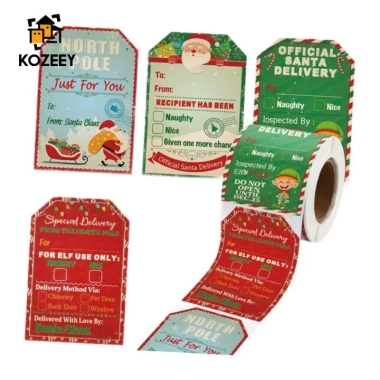 200 chiếc Ông Già Noel dán giáng sinh DIY - Niêm phong, dán trang trí, Thẻ thư 200 chiếc Ông Già Noel dán giáng sinh DIY - Niêm phong, dán trang trí, Thẻ thư