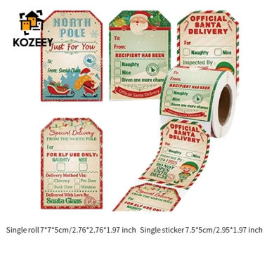 200 chiếc Ông Già Noel dán giáng sinh DIY - Niêm phong, dán trang trí, Thẻ thư 7 200 chiếc Ông Già Noel dán giáng sinh DIY - Niêm phong, dán trang trí, Thẻ thư 7