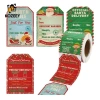 200 chiếc Ông Già Noel dán giáng sinh DIY - Niêm phong, dán trang trí, Thẻ thư 10