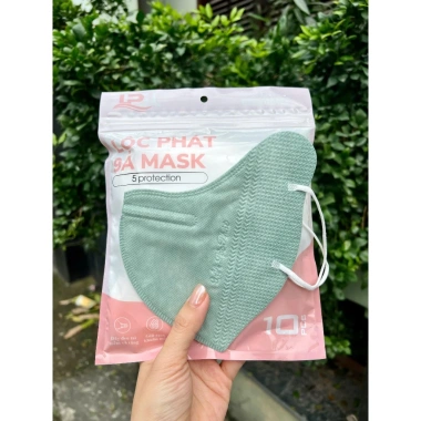 200 Khẩu Trang 9A Lộc Phát 5 Lớp, Kháng Khuẩn, Chống Nắng, Che Kín, To 45‑85kg - 35.000đ 8