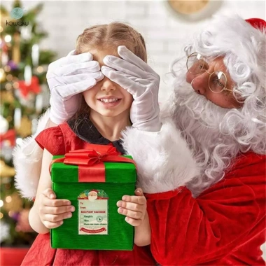 200 Miếng Dán Ông Già Noel - Trang Trí Giáng Sinh, Nhãn Hiển Thị, Giá Khuyến Mãi 73.700 VND