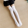 2.024 Tất JK Over‑the‑Knee Nhung Trơn Đen‑Trắng, Vớ Mỏng Gợi Cảm – Giá 41.040₫ 6