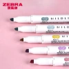 2.025 Nhật Bản Ngựa Vằn Màu Khói WKT7 - Bút Huỳnh Quang Hai Đầu Sinh Viên Giá 38.500 VND 5