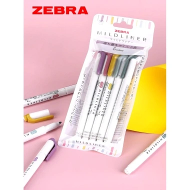 2.025 Nhật Bản Ngựa Vằn Màu Khói WKT7 - Bút Huỳnh Quang Hai Đầu Sinh Viên Giá 38.500 VND 6