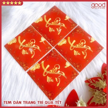20/50 tem dán Tết 2.026 mẫu đẹp sang dưa hấu bưởi phụ kiện gói quà tiện lợi 2