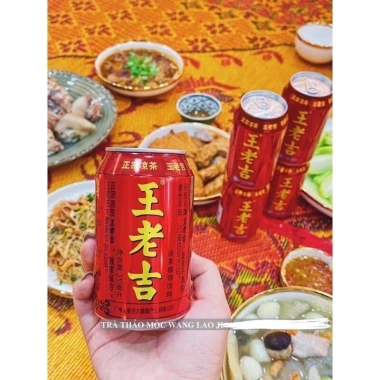 24 Lon Nước Sâm Thảo Mộc WangLaoJi - Giảm giá 16% - Chỉ 320.000₫ 2