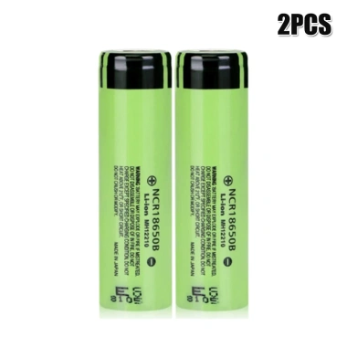 2/4 Viên Đầu Nhọn 18.650 Pin sạc 3.400mAh NCR18.650B – Giá 168k, chính hãng