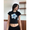 24h Giao Hàng Áo Babytee Borip Flower Dáng Ôm Thiết Kế Gợi Cảm Giá 59.000₫ 2