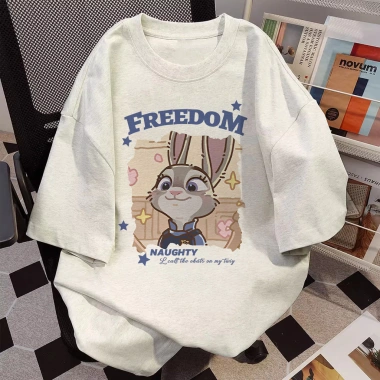 (24h Giao hàng) Áo phông đẹp nữ xám tiêu Judy & Nick, cotton 100% Hàn Quốc, Local Brand RTOML - Giảm còn 69.000