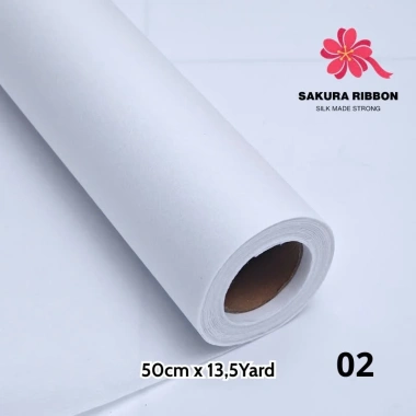 25 Cuộn Giấy Mếch Hàn Lụa Vân Lông 50cm x13.5Yard - Gói Hoa, Quà, Trang Trí, Decor, Giảm giá 830.000 VND 10