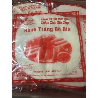 25 lá bánh tráng bò bía cuốn chả giò giòn xốp size 20cm giá chỉ 30.975k 4