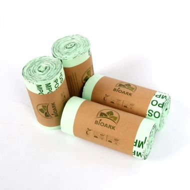 25/50 Miếng Túi Đựng Rác Phân Hủy Sinh Học 100% Tinh Bột Ngô - Giá 99.000₫ 5