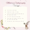 28 Ngày Luyện Modern Calligraphy Hand-Lettering và Bullet Journal Giá 149.000₫ 2