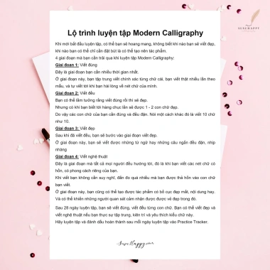 28 Ngày Luyện Modern Calligraphy Hand-Lettering và Bullet Journal Giá 149.000₫