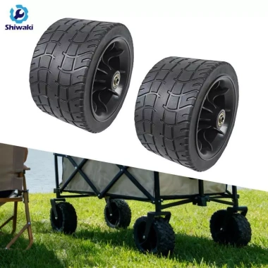 2x Wagon Bánh Xe Đôi Thay Thế Vòng Bi - Dễ Lắp Cắm Trại, Sân Vườn, BBQ, Bảo Trì Xe Đạp, Giá 165k 4