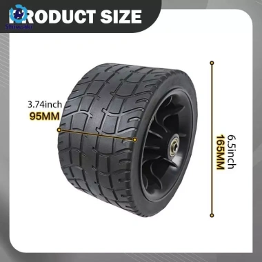 2x Wagon Bánh Xe Đôi Thay Thế Vòng Bi - Dễ Lắp Cắm Trại, Sân Vườn, BBQ, Bảo Trì Xe Đạp, Giá 165k 6