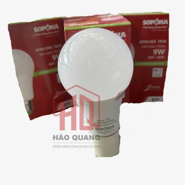 3 Bóng Đèn LED Trụ Sopoka – Ánh Sáng Trắng Tự Nhiên, Tuổi Thọ Cao, Việt Nam