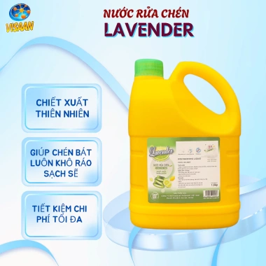 3 can Nước rửa chén Lavender 1.500ml Loại bỏ dầu mỡ, diệt khuẩn, khử mùi 99.000₫ 4