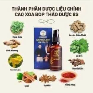 3 Chai Cao Xoa Bóp Thảo Dược Giảm Đau Nhức Xương Khớp - Giá 350.000₫