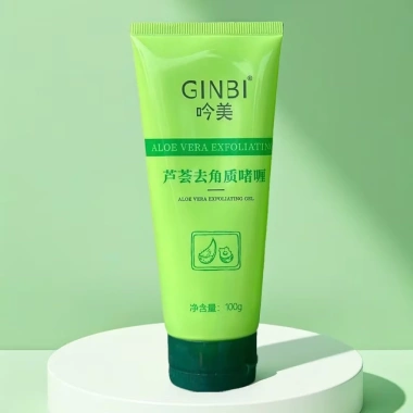3 chai Gel tẩy tế bào chết GINBI 100g - Nha đam, da mặt & body, sáng mịn, 16.999₫