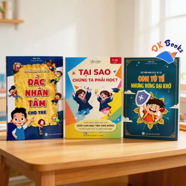 3 cuốn sách Tử Tế Nhưng Đừng Dại Khờ, Đắc Nhân Tâm Cho Trẻ, Giàu Hay Nghèo Có Học Thức - 35.000 VNĐ