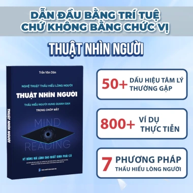 3 cuốn Thuật Nhìn Người, Quyền Lực Lãnh Đạo, Thiên Hạ Tâm Kế - 155.000đ, nâng kỹ năng lãnh đạo 7