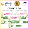 3 gói Băng vệ sinh Diana Hàng Ngày Le Parfum Hương Nhài Ả Rập và Mộc Hồng 20 miếng giá chỉ 65.000đ 3