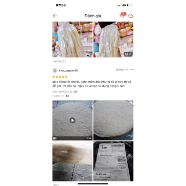 3 gói vỏ bò bía đậu xanh sz18 - 40 lá, túi trơn, giá 50.000 VND giảm từ 60.000 VND 4 3 gói vỏ bò bía đậu xanh sz18 - 40 lá, túi trơn, giá 50.000 VND giảm từ 60.000 VND 4