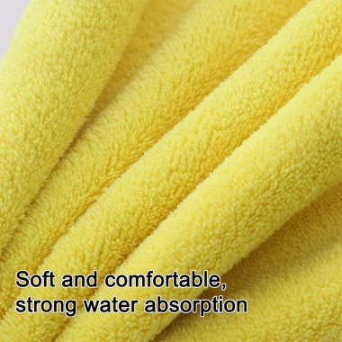 3 khăn rửa xe microfiber dày mềm, hút nước, sấy nhanh, chăm sóc ô tô – giảm 18% 8