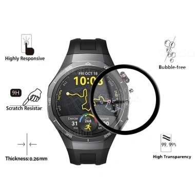 3 Miếng Dán Bảo Vệ Mềm Full Màn Huawei Watch GT 5 Pro 46/41/42mm – Không Kính Cường Lực – Giá 30.407₫