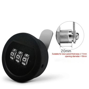3 Ngăn kéo số khóa mật khẩu - Tủ đựng đồ hộp thư nội thất, giá ưu đãi 61.795₫ 2