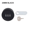 3 Ngăn kéo số khóa mật khẩu - Tủ đựng đồ hộp thư nội thất, giá ưu đãi 61.795₫ 6