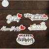 30 Banner Chúc Mừng Sinh Nhật, 14/2, 8/3, 20/10 - Giấy Kaft Dày Dặn, Cứng Cáp, Sang Trọng, Kẹp Thiệp - 45.000đ 2
