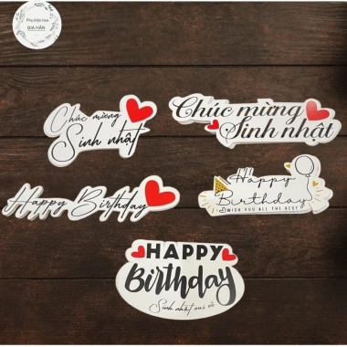 30 Banner Chúc Mừng Sinh Nhật, 14/2, 8/3, 20/10 - Giấy Kaft Dày Dặn, Cứng Cáp, Sang Trọng, Kẹp Thiệp - 45.000đ 2 30 Banner Chúc Mừng Sinh Nhật, 14/2, 8/3, 20/10 - Giấy Kaft Dày Dặn, Cứng Cáp, Sang Trọng, Kẹp Thiệp - 45.000đ 2