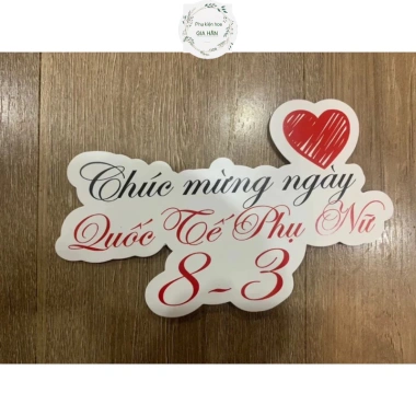 30 Banner Chúc Mừng Sinh Nhật, 14/2, 8/3, 20/10 - Giấy Kaft Dày Dặn, Cứng Cáp, Sang Trọng, Kẹp Thiệp - 45.000đ