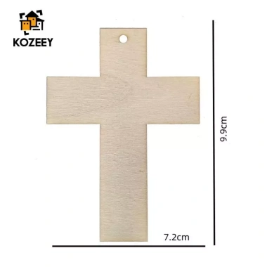 30 Cái Cắt Gỗ Chưa Hoàn Thành - Dấu Chữ Thập Trang Trí Tiệc, Chip Gỗ Treo, Giá Ưu Đãi 100,100 VND 4