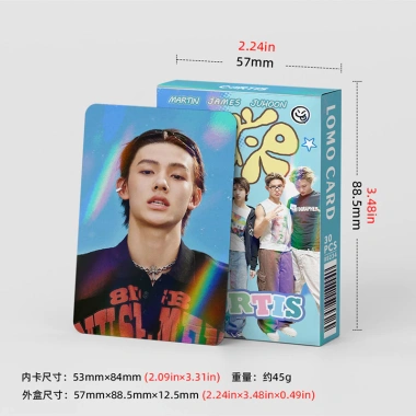 30 Cái CORTIS Photocard Thẻ Ba Chiều KPOP LOMO - Bộ Sưu Tập Giá Ưu Đãi 53.900 VND 5