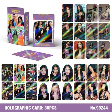30 Cái KATSEYE Photocard Gabriela Thẻ Ba Chiều KPOP LOMO Bộ Sưu Tập 53.900 VND 3