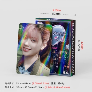 30 Cái KATSEYE Photocard Gabriela Thẻ Ba Chiều KPOP LOMO Bộ Sưu Tập 53.900 VND 9